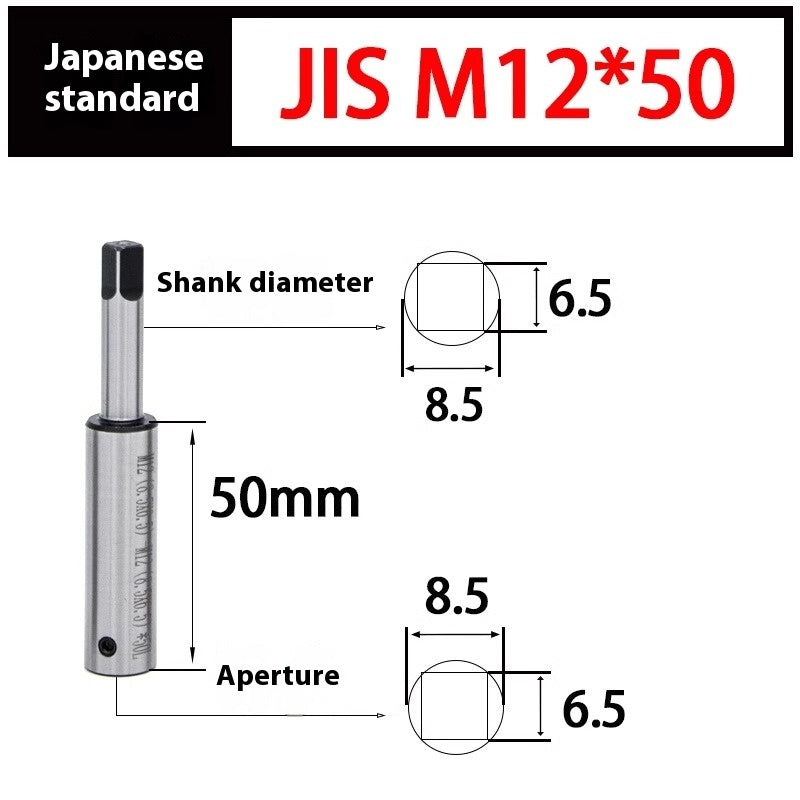 2090-Tapping extension rod Tapping extension rod Tapping extension rod Tapping national standard Japanese standard M3 M4M5M68 adapter deep hole tapping Shandong Denso Pricision Tools Co.,Ltd.